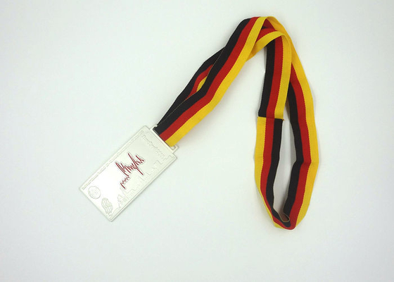 China Promotional Sport Soft Enamel Custom Engraved Medals In 90mmx45mmx5mm supplier