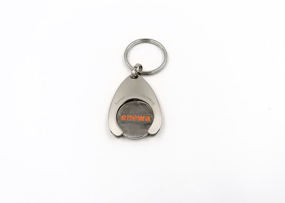 China Promotional Custom Logo Metal Keychains 40x30x3mm Or Customized Size supplier