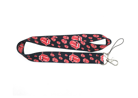 China Eco Friendly Mobile Phone Strap Lanyard For ID Cards Badge / Cell Phone Neck Lanyard supplier