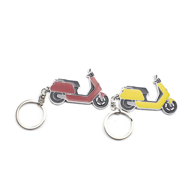 China Eco Personalized Metal Keychains , Backpack Bag Metal Key Chain Craft For Promotions Gifts supplier