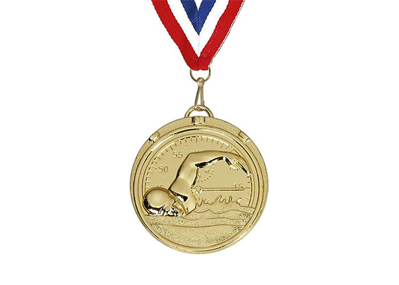 China Medal Factory Gold Plated Custom Made Metal Sports 3d Blank Award Medals supplier