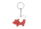 Cute Anime Soft Custom Pvc Keychain , Pvc Key Chain For Girl Women Gift supplier