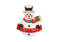 Customized Christmas Snowman Badges Enamel Lapel Pins For Friend Collectible supplier