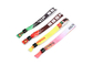Custom Heat Transfer Hand Wrist Bracelet Straps / Polyester Wristband Lanyards supplier