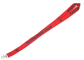 Promotional Specialized Imprint Polyester Lanyards Red Color Silkscreen Printing supplier
